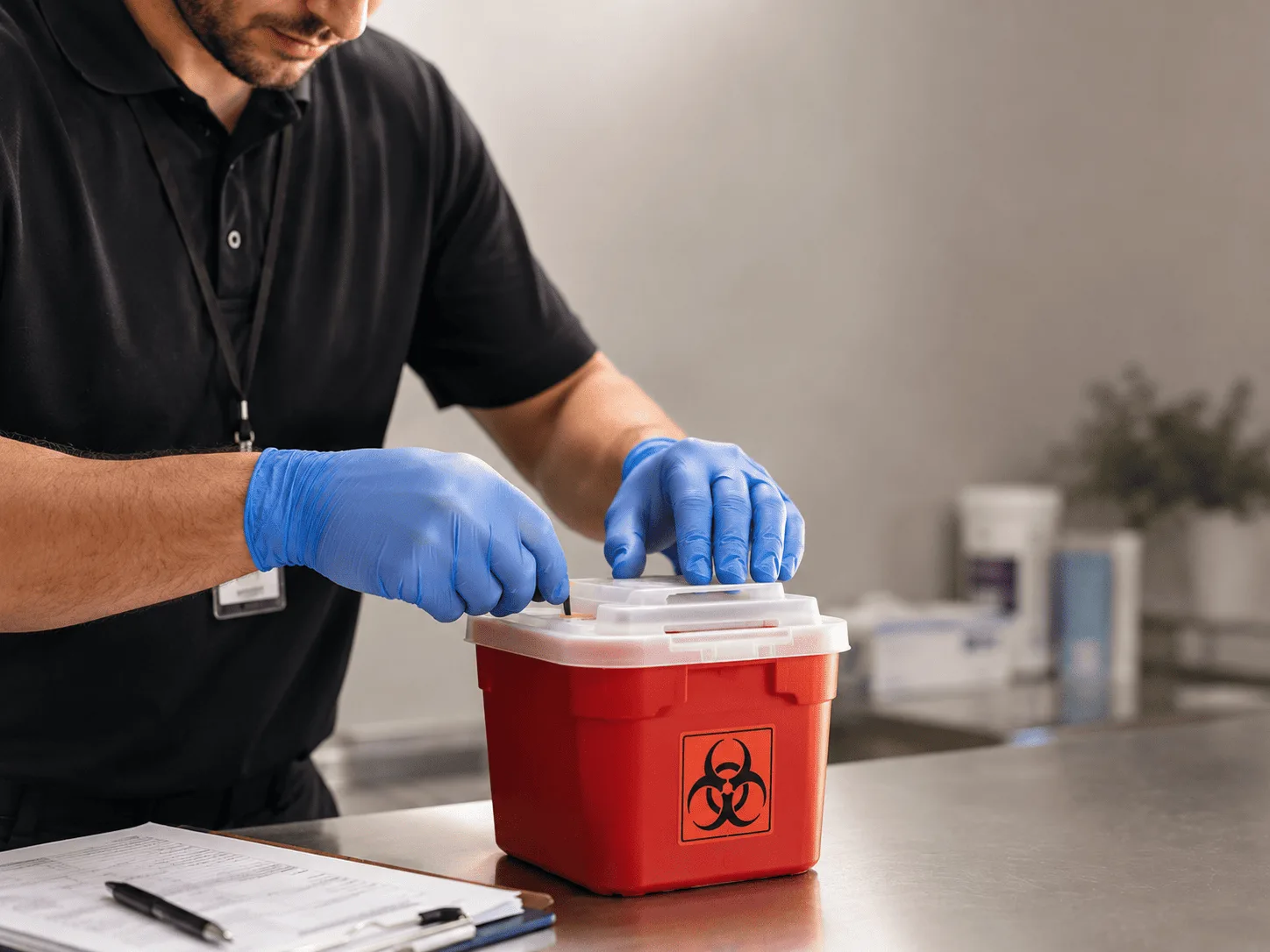 Why choose Sharps Waste Disposal in Crystal, MI